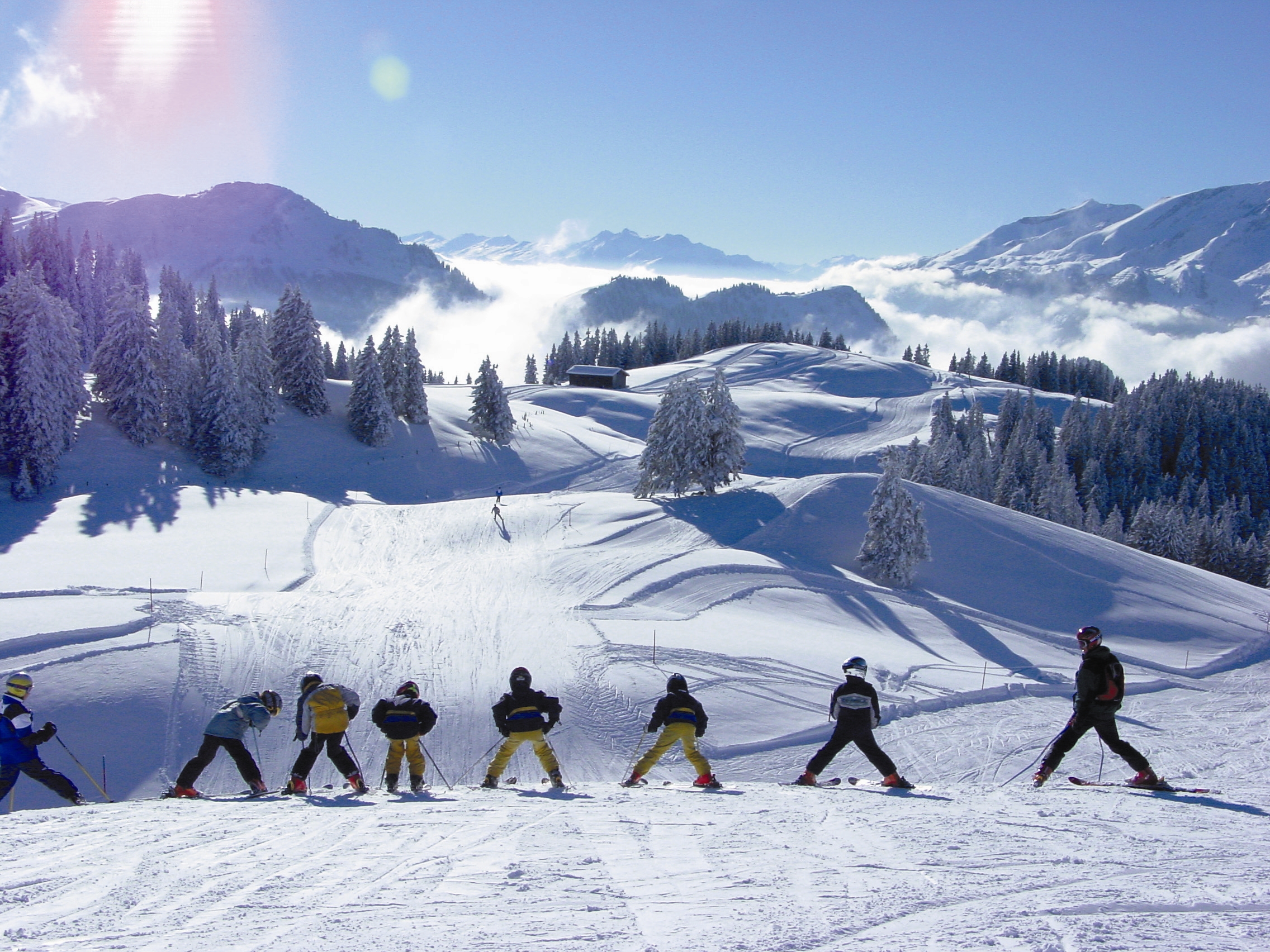 Skisport-Nachwuchs, © Bergbahnen Grüsch-Danusa AG