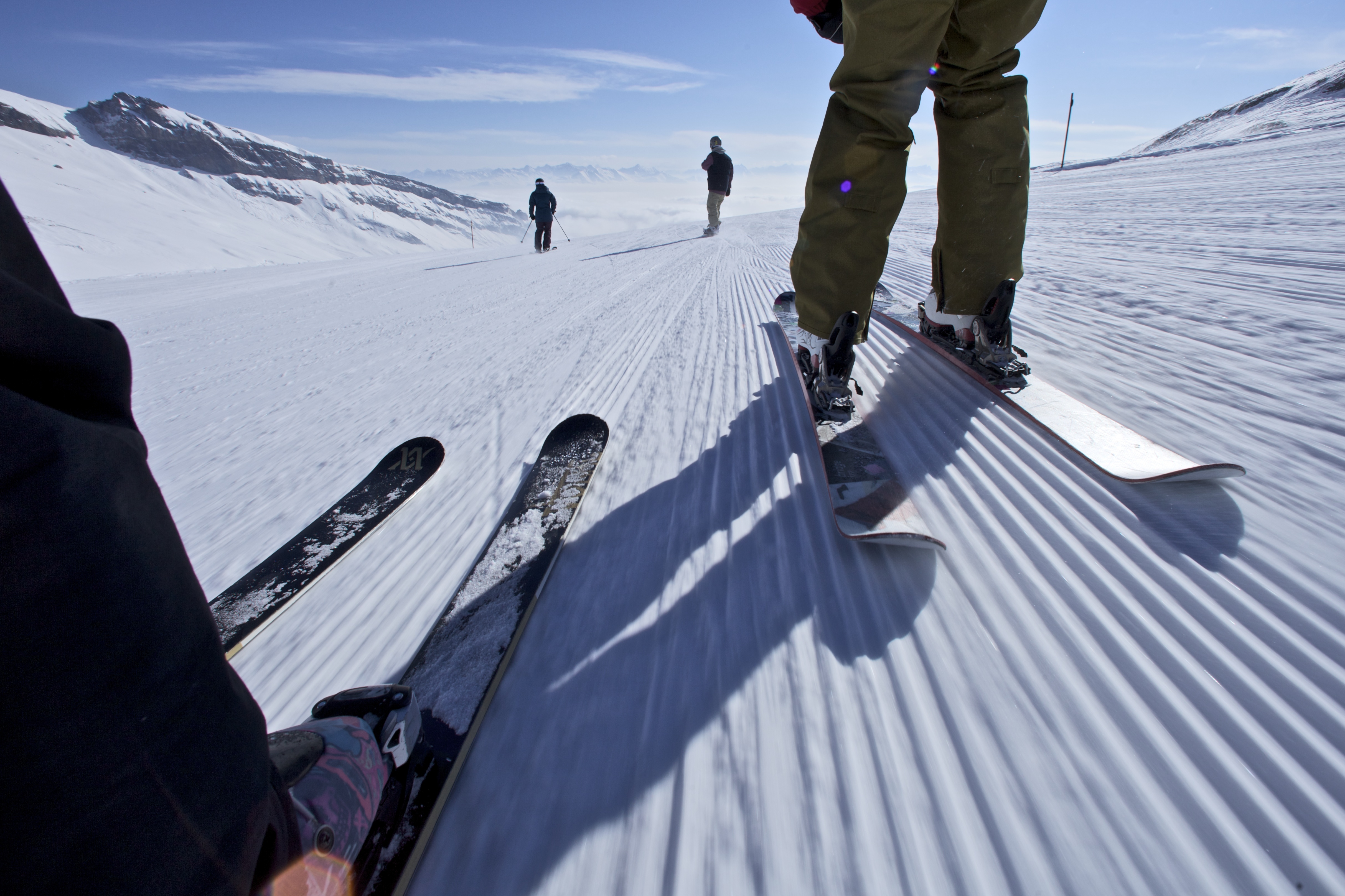 Freeskiing, © Weisse Arena Bergbahnen AG, Gaudenz Danuser