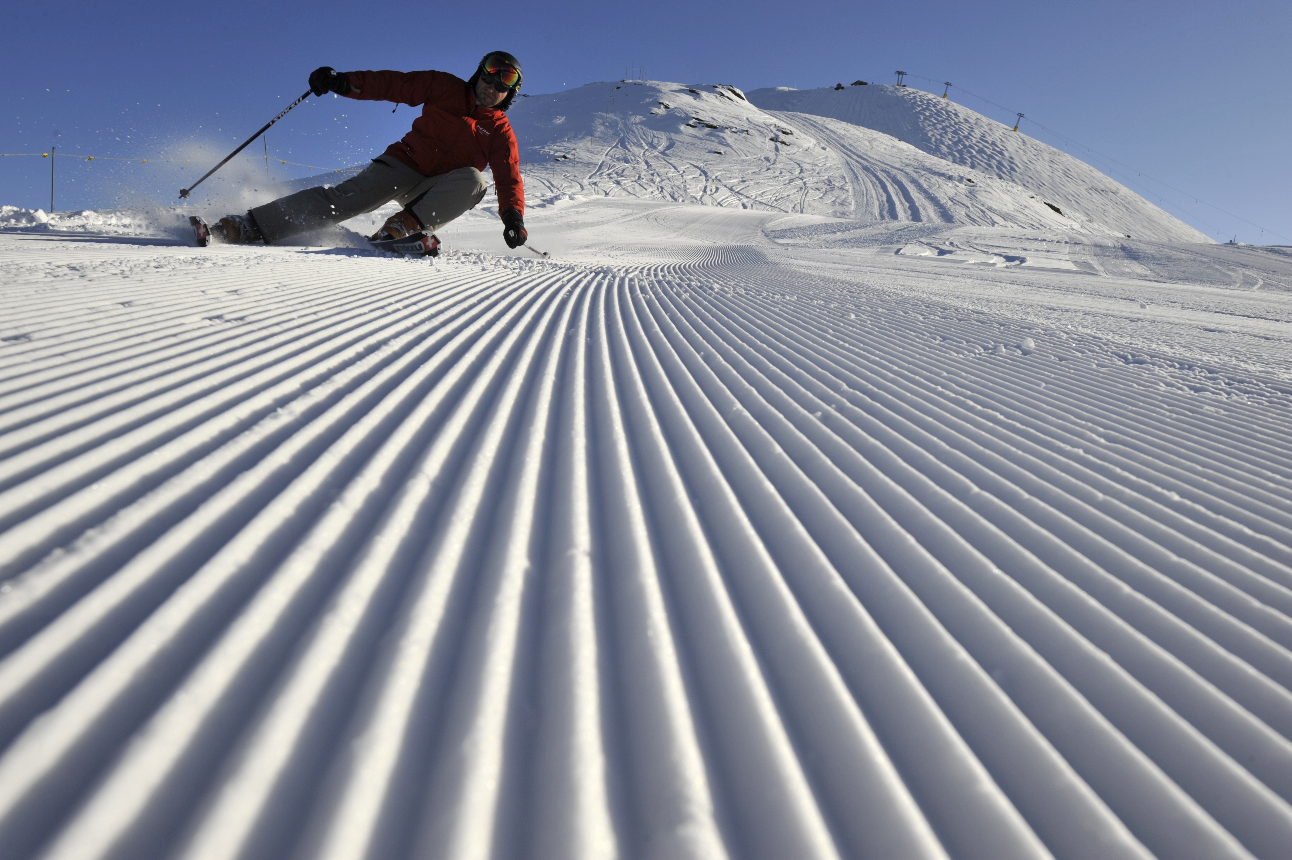 Carving Jakobshorn, © Davos Klosters Bergbahnen AG