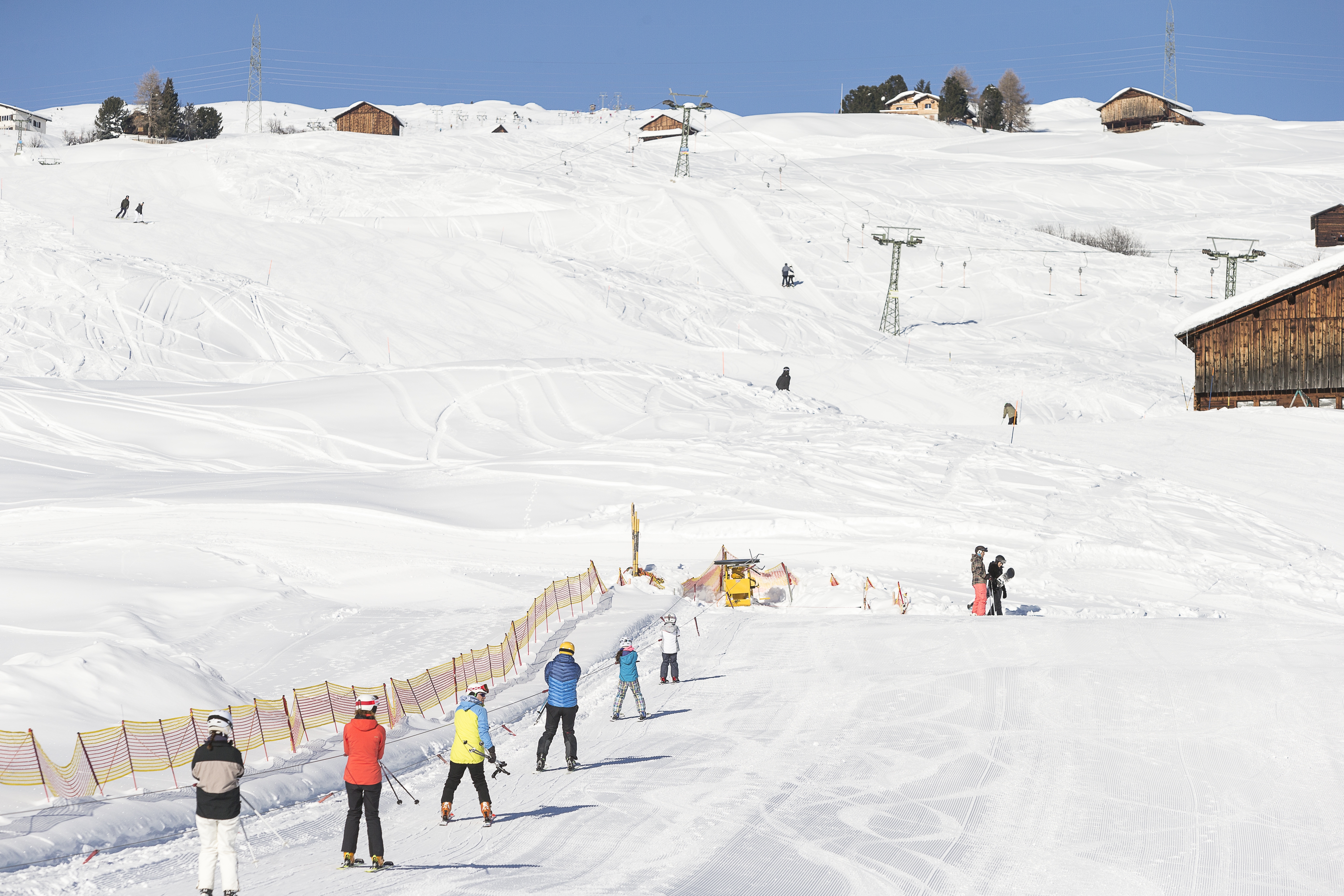 Kinderskilift Tschappina, © Bergbahnen Graubünden, Thomas Hablützel